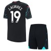 Maillot de Supporter Manchester City J. Alvarez 19 Troisième 2023-24 Pour Enfant